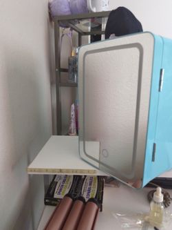 Blue Mini Fridge