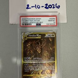 Pokemon PSA 10 Giratina VSTAR Crown Zenith