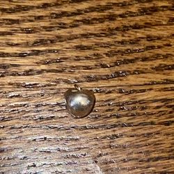 Pandora 791026 Silver & 14k Yellow Gold Education Apple of My Eye Charm