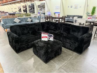New black sectional