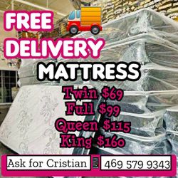 New Mattresses  Twin mattress Full mattress Queen mattress  King mattress  Colchones nuevos  Beds 