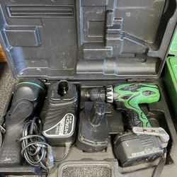 Hitachi 3/8” Driver Drill Kit