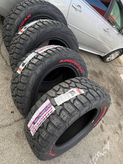 Vendo 35/12.50/R20 las 4 llantas American Rt las 4 por $780