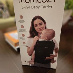 Momcozy Baby 3 In 1 Carrier Newborn To Toddler Easy Lightweight Black