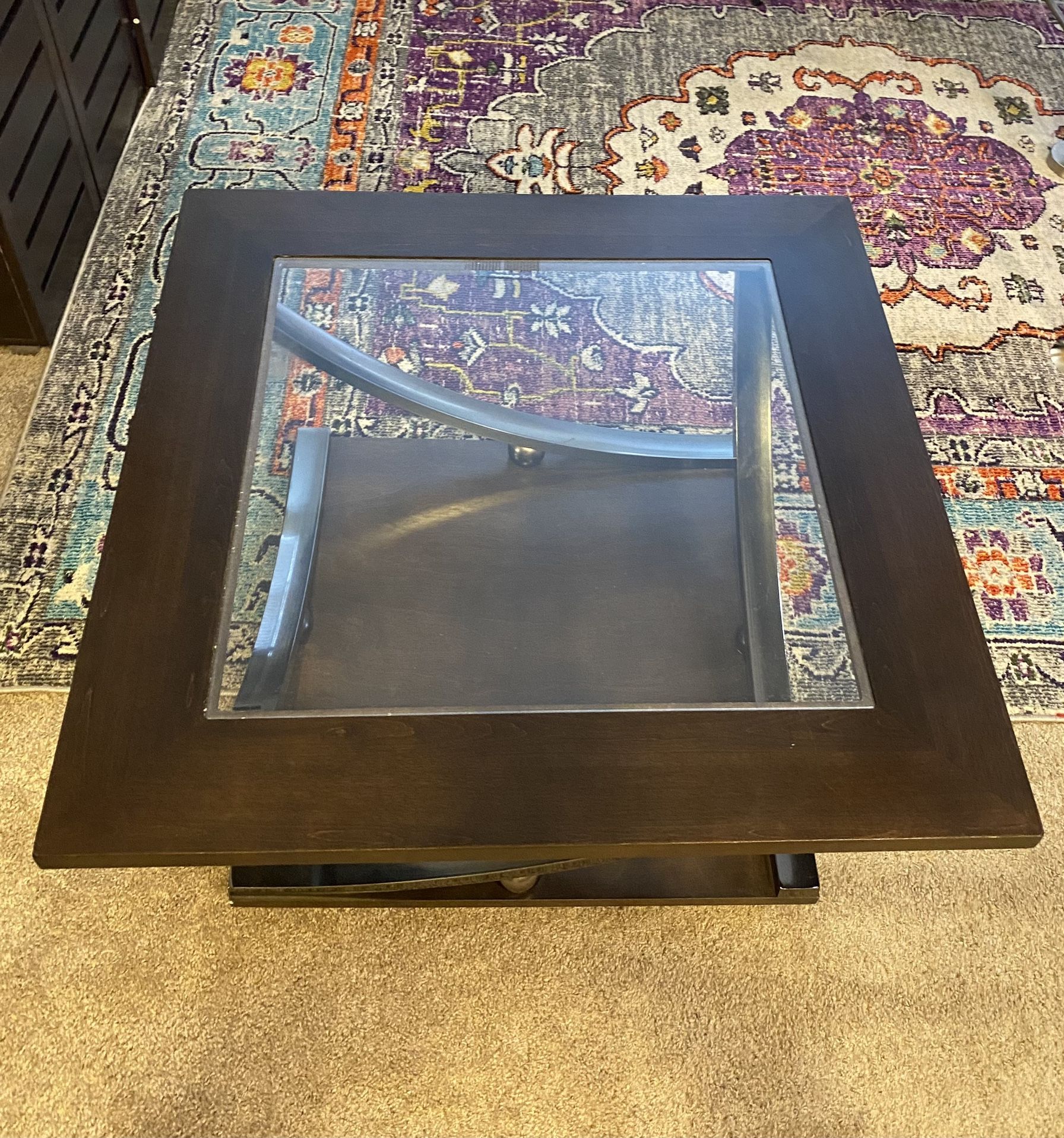 Glass Top Coffee Table- Ashley furniture 