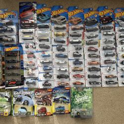79 Diecast Cars Hot Wheels, M2, and Car Tuned