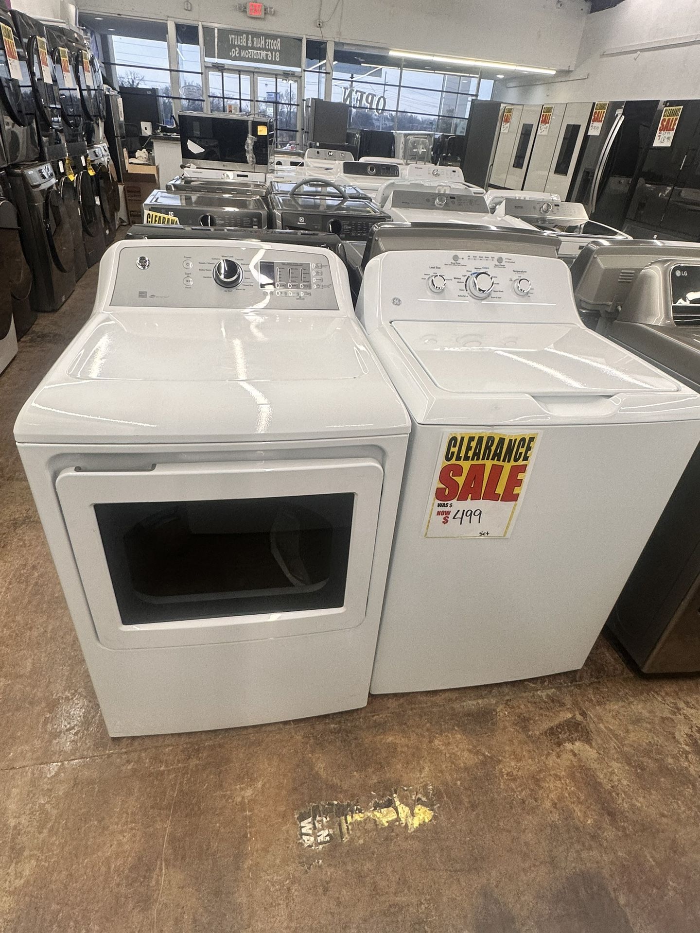 Used GE Washer And Dryer