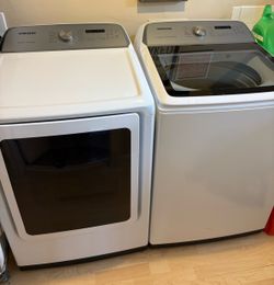 Samsung washer and dryer