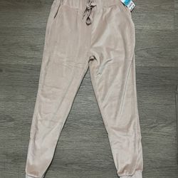 Junior Women’s Pink Velour Joggers