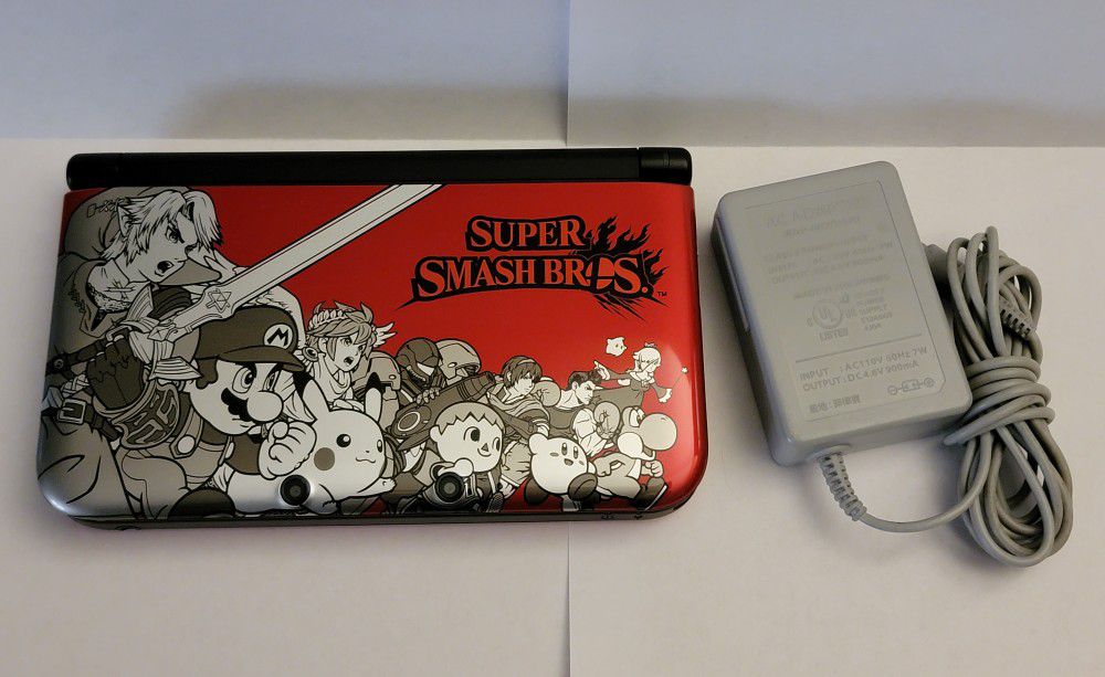 Super Smash Bros 3DS XL Console 