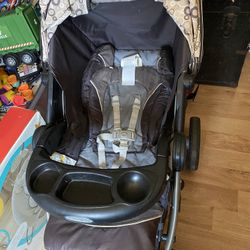 Graco Stroller With Car Seat And Base