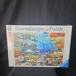 Ravensburger 3000 piece Jigsaw Oceanic Wonders 32" x 48" sea animal life Sealed