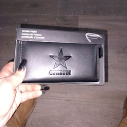 Cowboys Wrist Let  Wallet