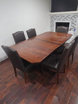 Table and chairs