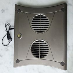 Targus PA248U Laptop Cooling Pad 2 Fans USB-Powered for 15" Gray