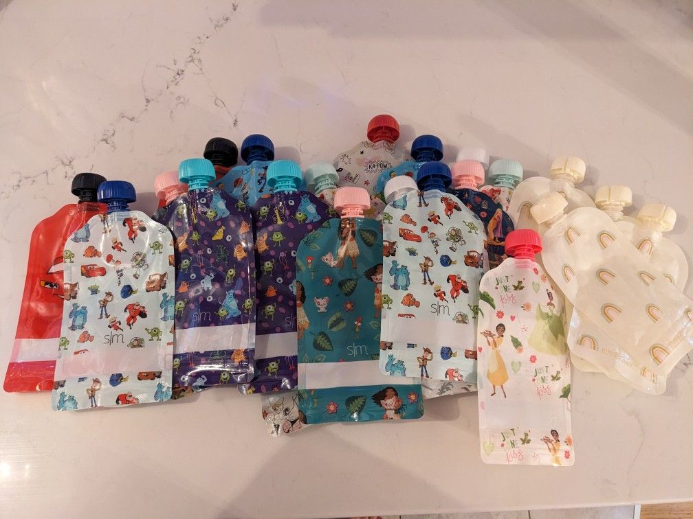 FREE 23 Reusable Fruit Pouches 