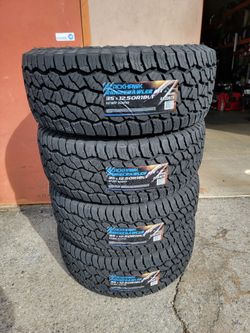 35X12.50 R18 LT ALL TERRAIN TIRES SILVERADO SIERRA RAM F150 TUNDRA TITAN RUBICON GLADIATOR RAPTOR