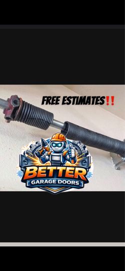 Garage door & spring