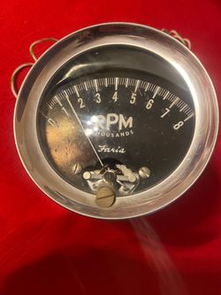 Vintage RPM Gauge - Hot Rod, Muscle Car