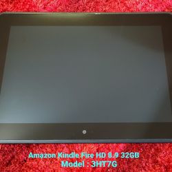 Amazon Kindle Fire HD (2nd Gen) 8.9" 32GB SSD Android 8.5.1 Model 3HT7G