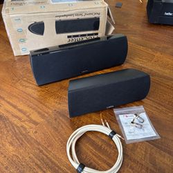 Definitive Technology Pro Cinema 1000 & ProCinema 60  Center Channel 