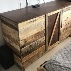 Rustic Desk Drawer