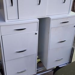 5 File Cabinets 27x14"  18"top