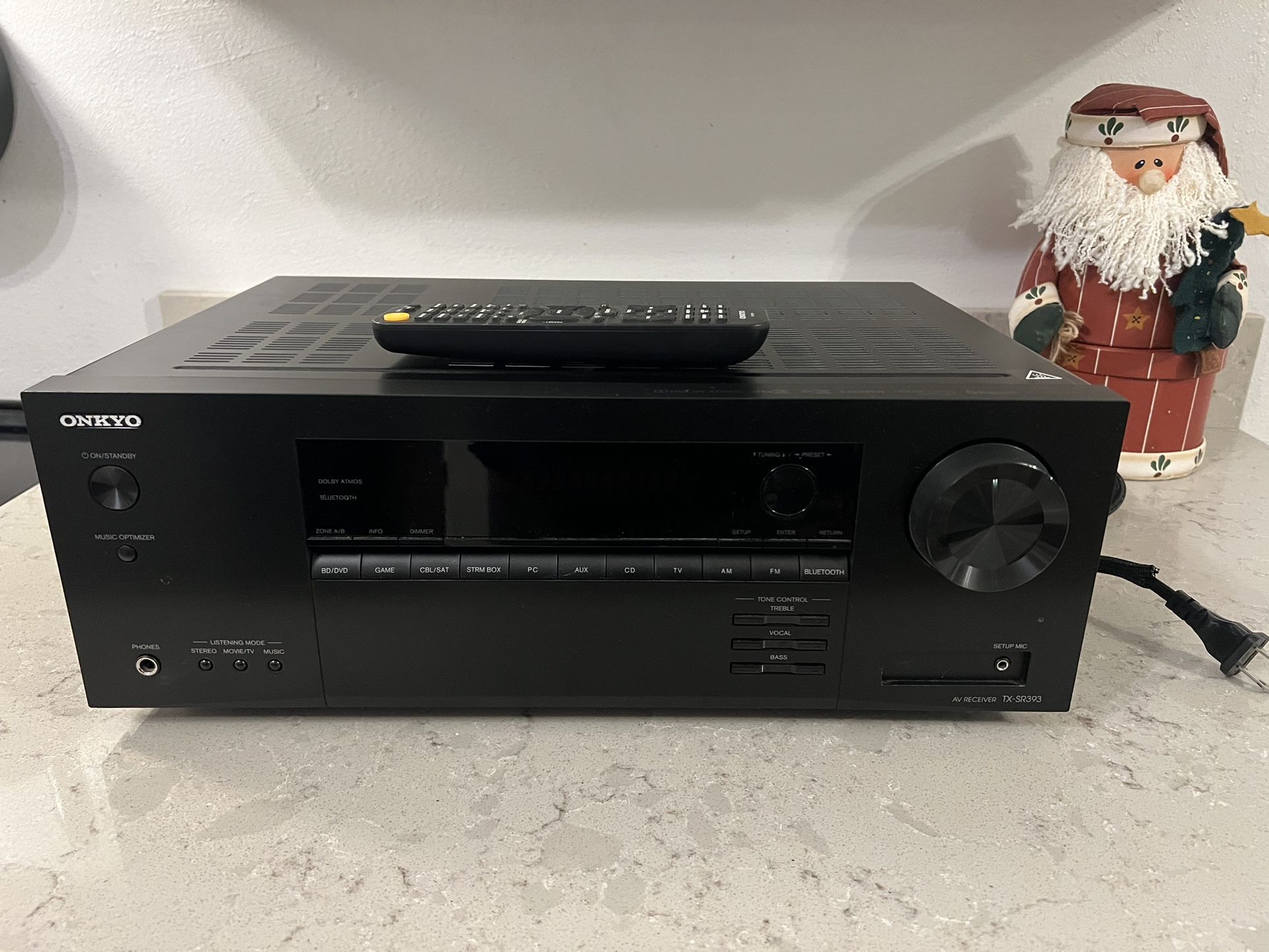 Onkyo TX-SR393 4K 5.2 AVR