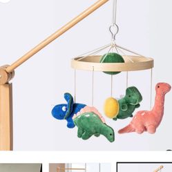 Dinosaur Mobile Crib Toy