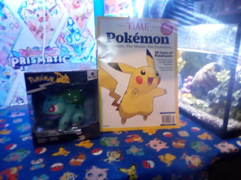 Bulbasaur Vinal And Pokemon Time Magazine