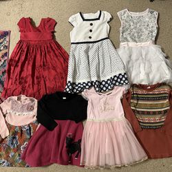 Toddler girl dress lot Size 3T-5T