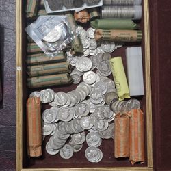 American Pre-1964 90% Silver Coins! Dimes, Quarters, Half Dollars 