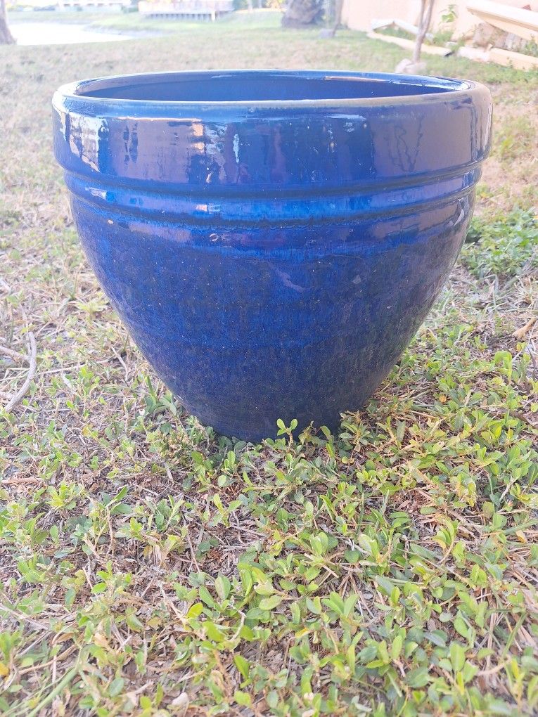Glazed Ceramic Large Pot