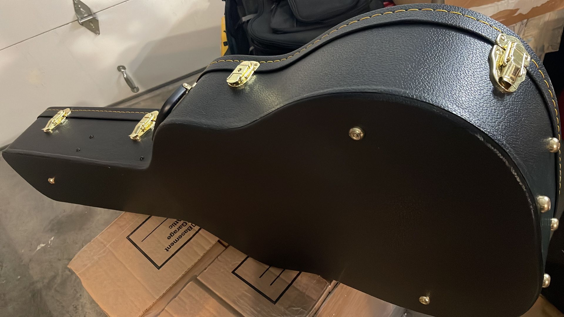 Cases For Bass And Acoustic Guitar.