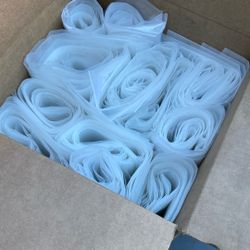 Clear poly Bags. 30x 54”.  .004 Mil.  (100 Pcs)