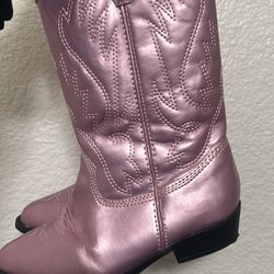 Pink Girls Boots