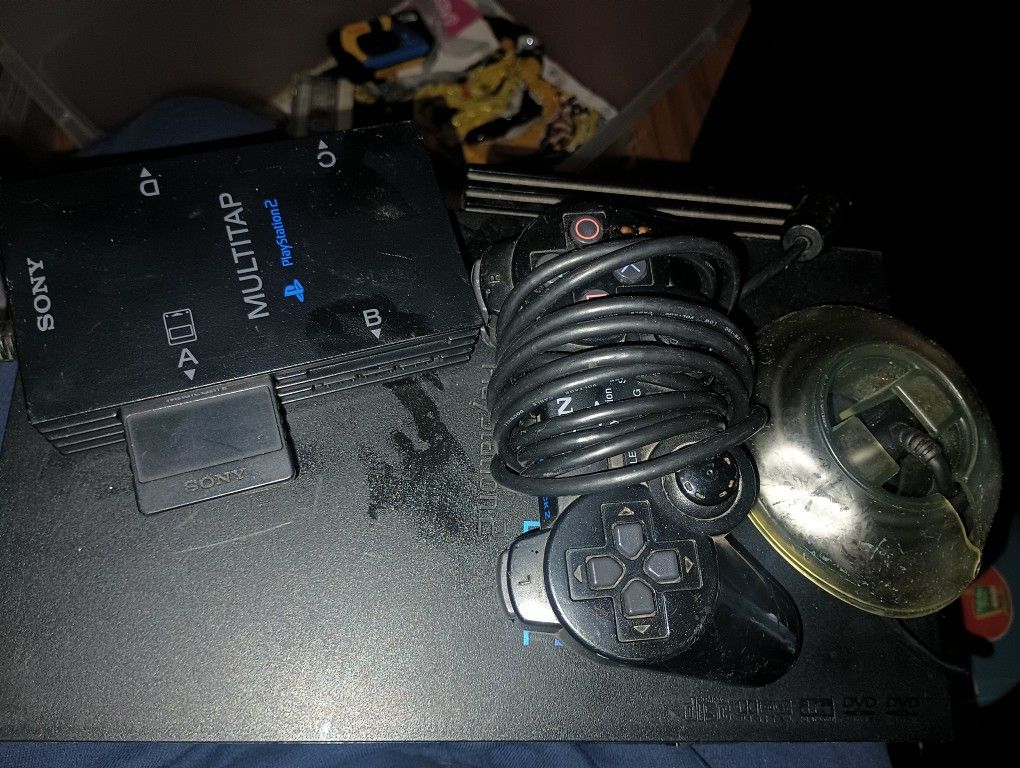 PS2 With Games 