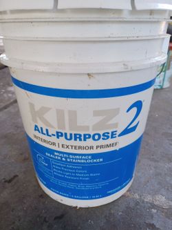 5 gallons Interior/exterior White Primer Paint