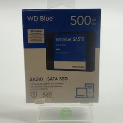New Western Digital WD 2.5" Blue SA510 500GB SATA III 6Gbps SSD SA510