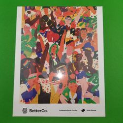 Celebrate LGBTQ Jigsaw Pride Puzzle 1000 Pieces BetterCo. By Mara Drozdova 