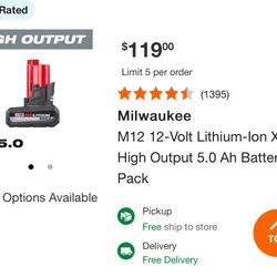 M12 5.0 High Output