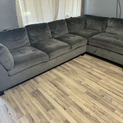 Sectional With Ottoman