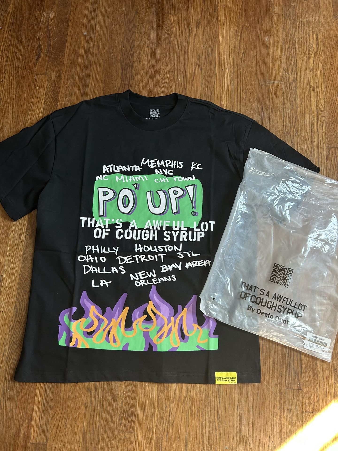 Awful lot of cough syrup Po Up