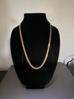 10k solid gold cuban link