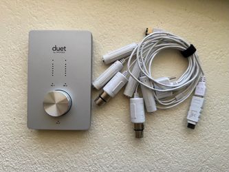 Apogee Duet Audio Interface with Cables