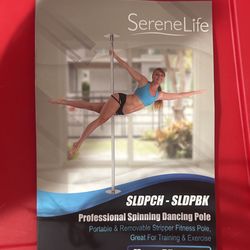 SereneLife Professional Spinning Dancing Pole