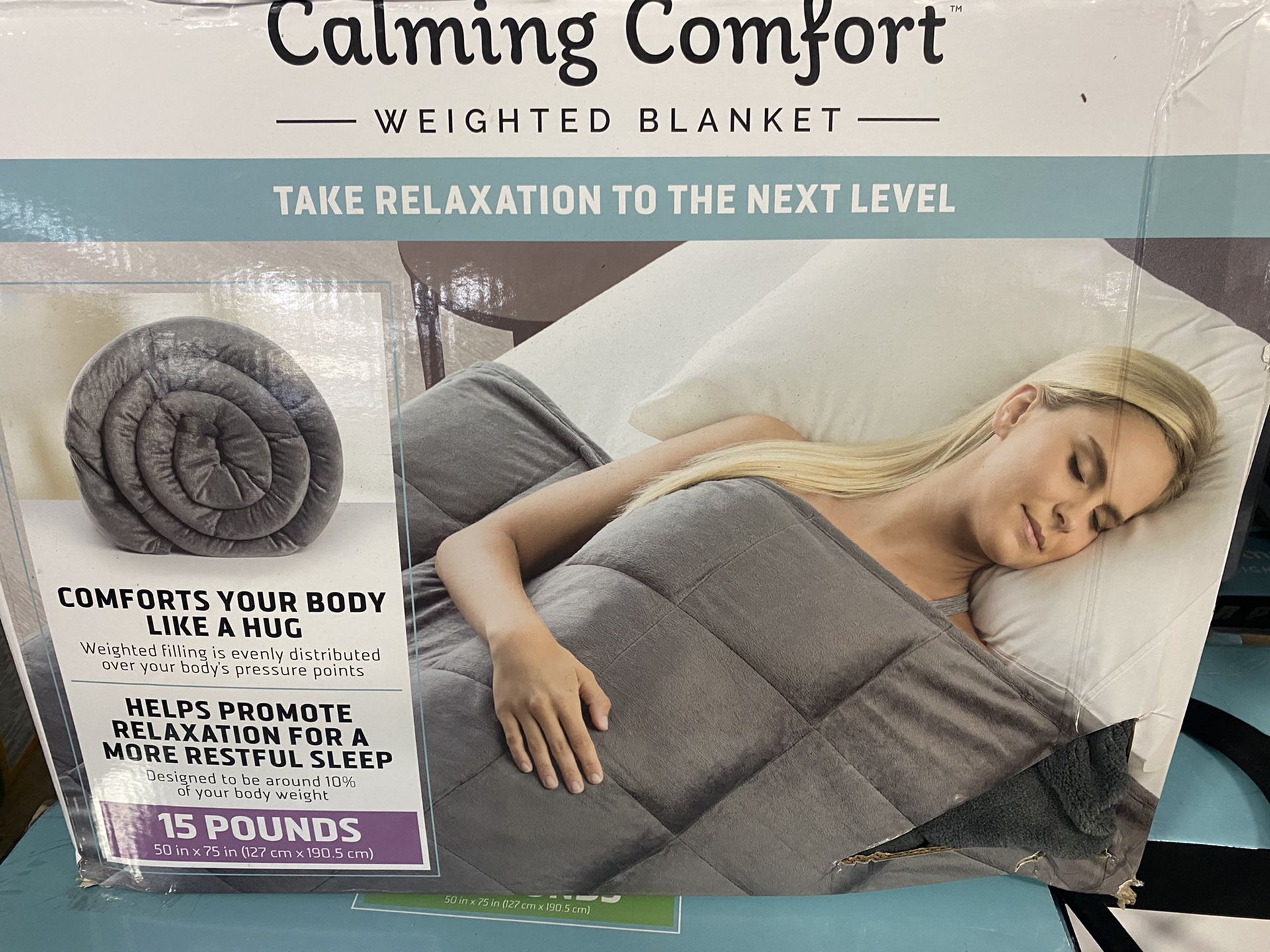 Calmimg Comfort weighted blanket