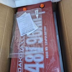 Dakota Lithium 48V Golf Cart Battery - 96Ah Brand New In Box