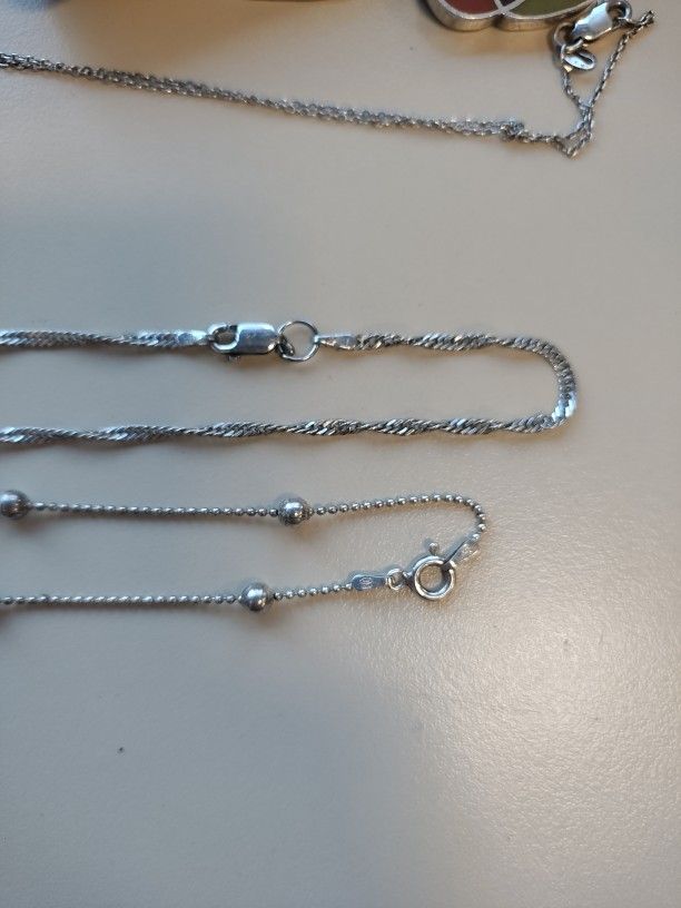 (2) Sterling Silver 925 Bracelets 