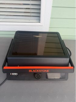 New Blackstone E-Series Griddle, 17" Electric Tabletop Flat Top Grill with Hood